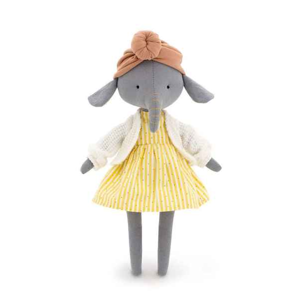 Plüsch und Stofftier "ALICE DER ELEFANT" 29 cm ab 0 Jahre - myshop-ffm