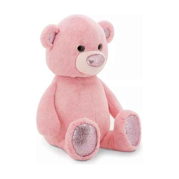 Plüsch und Stofftier "FLUFFY DER ROSA BÄR" - myshop-ffm