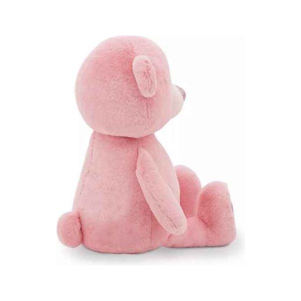 Plüsch und Stofftier "FLUFFY DER ROSA BÄR" - myshop-ffm