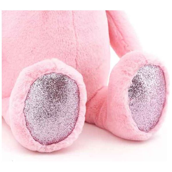 Plüsch und Stofftier "FLUFFY DER ROSA BÄR" - myshop-ffm