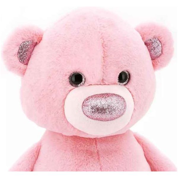 Plüsch und Stofftier "FLUFFY DER ROSA BÄR" - myshop-ffm