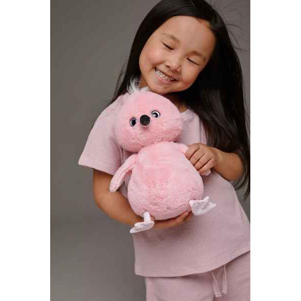 Plüsch und Stofftier "FLUFFY DER ROSA FLAMINGO" 22 cm - myshop-ffm