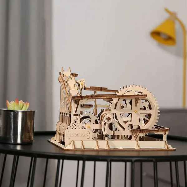 Robotime,  Murmelbahn,  Mechanisch,  Leuchtende Murmelbahn,  autopostr_pinterest_66552,  3D Puzzles,  254 Teile