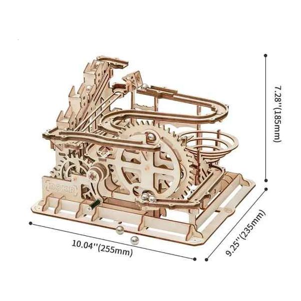 Robotime,  Murmelbahn,  Mechanisch,  Leuchtende Murmelbahn,  autopostr_pinterest_66552,  3D Puzzles,  254 Teile