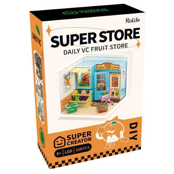 Robotime Super Store - Miniaturshop in verschieden Ausführungen