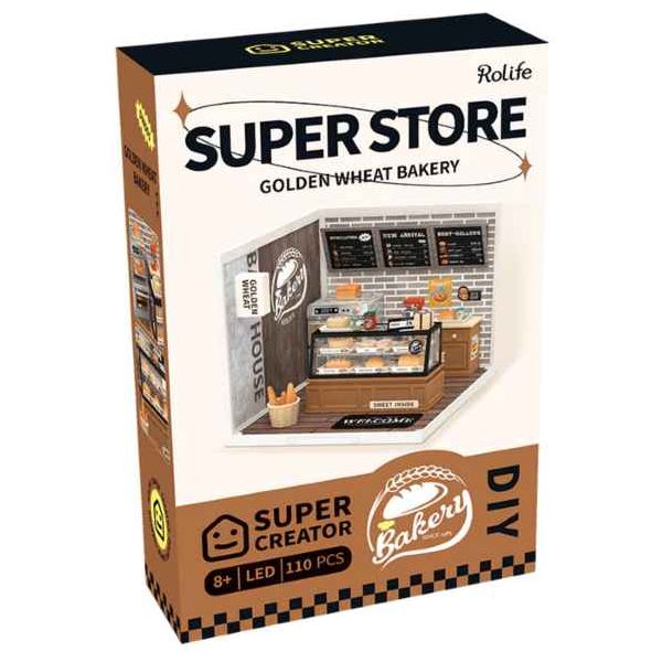 Super Store,  Robotime,  Miniaturshop,  DIY,  Bausatz