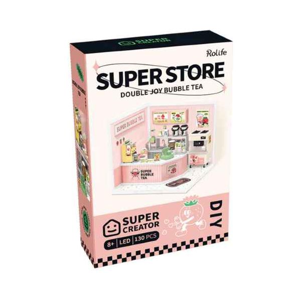 Robotime Super Store - Miniaturshop in verschieden Ausführungen