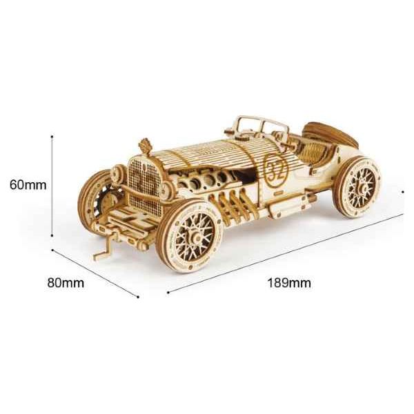 ROKR,  Robotime,  Grand Prix Wagen,  Grand Prix Car,  Fahrzeuge,  3D Puzzles,  220 Teile