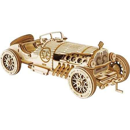 ROKR,  Robotime,  Grand Prix Wagen,  Grand Prix Car,  Fahrzeuge,  3D Puzzles,  220 Teile