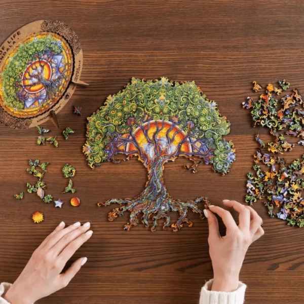 UNIDRAGON Mandala Puzzle - Tree of Life in M, L, XL