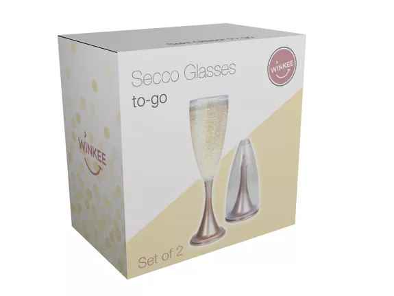 Winkee - Sektglas to go 2-er Set- Outdoor Sekt Glas to go - myshop-ffm